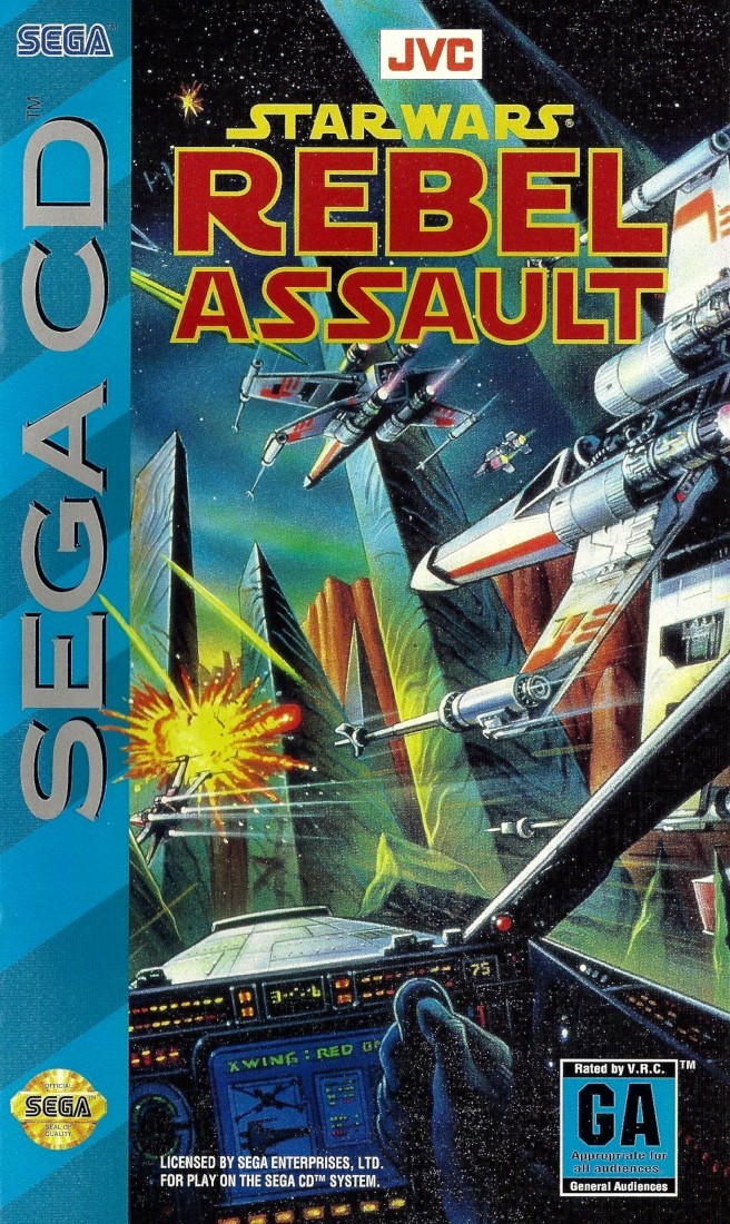 Capa do jogo Star Wars: Rebel Assault