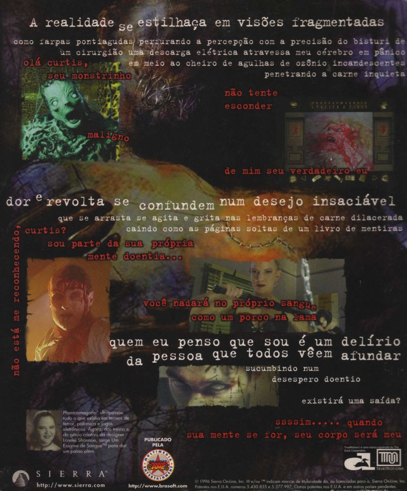 Capa do jogo Phantasmagoria: Um Enigma de Sangue