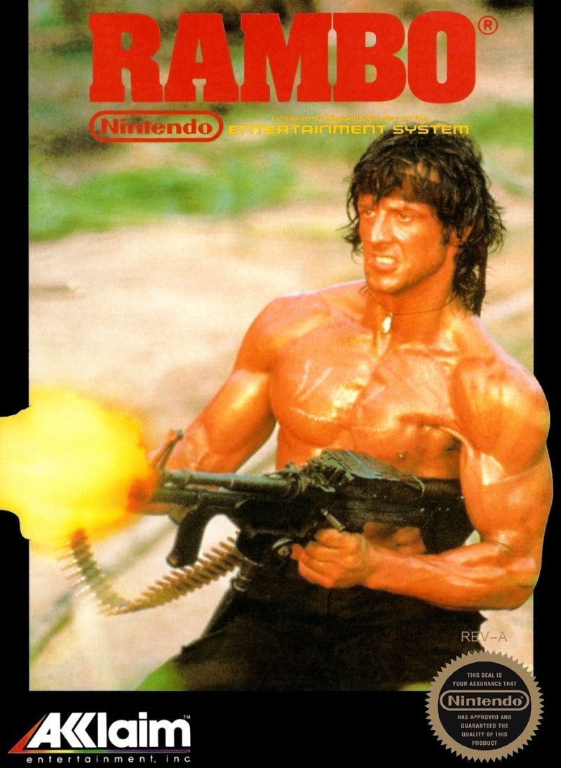 Capa do jogo Rambo