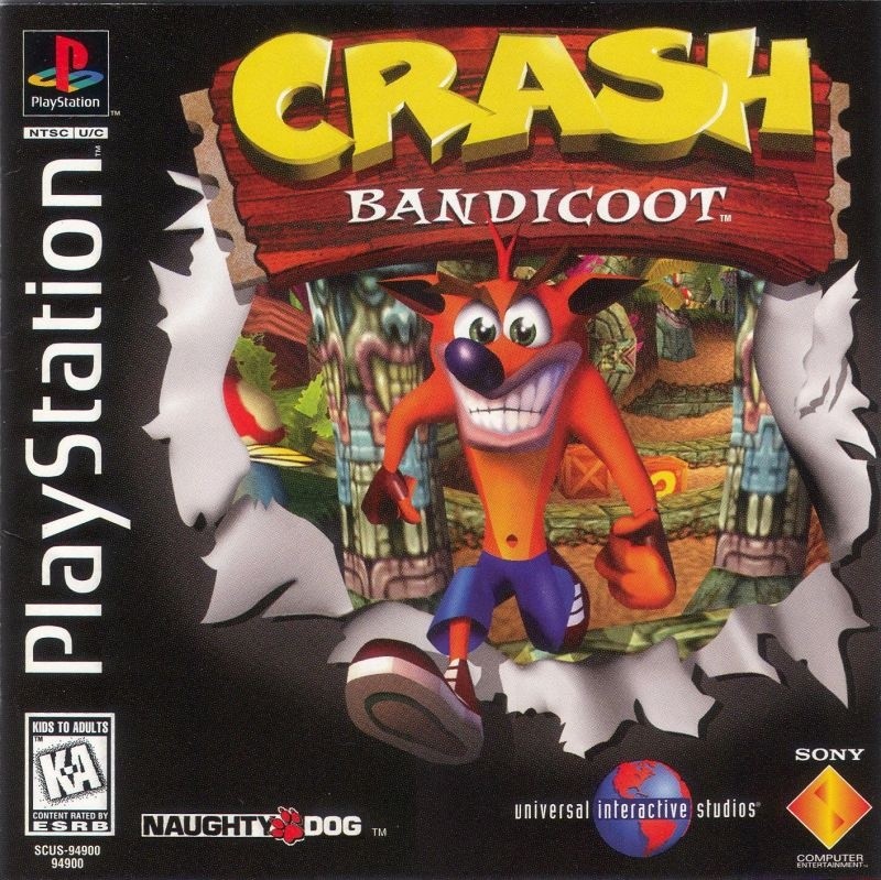 Capa do jogo Crash Bandicoot