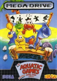 Capa de The Aquatic Games Starring James Pond and The Aquabats