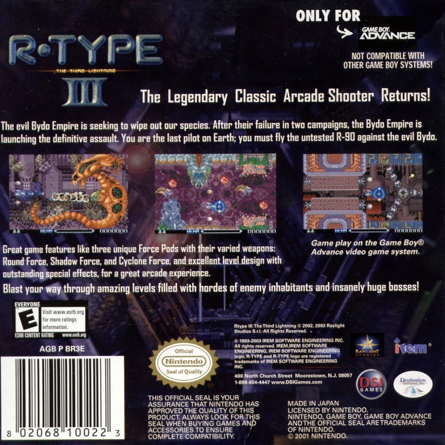 Capa do jogo R-Type III: The Third Lightning