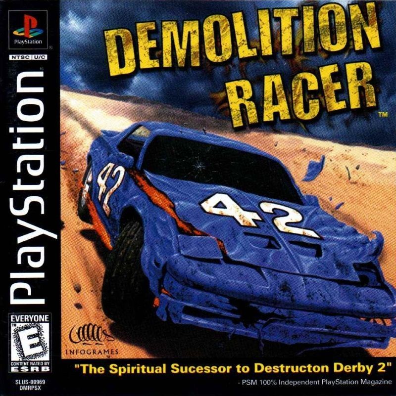 Capa do jogo Demolition Racer
