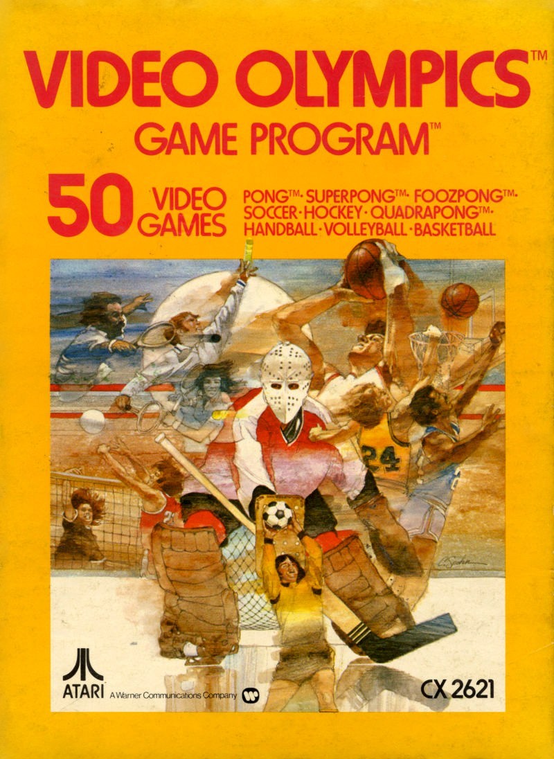 Capa do jogo Video Olympics