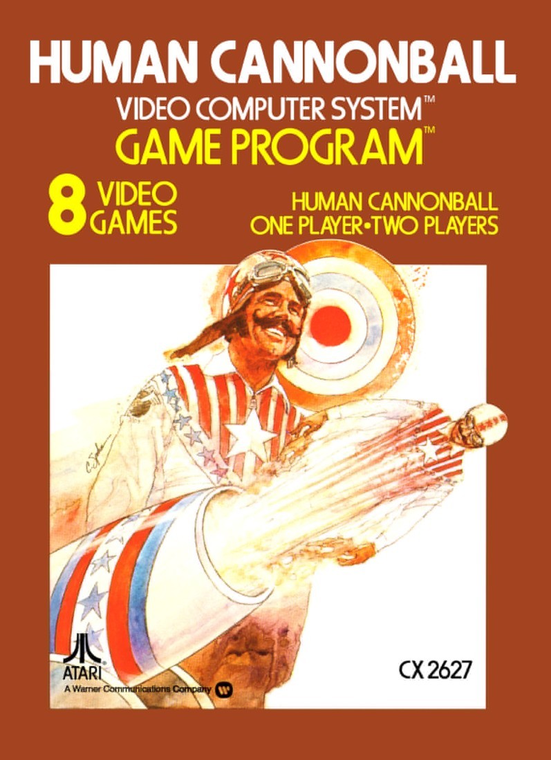 Capa do jogo Human Cannonball