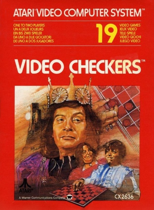 Capa do jogo Video Checkers