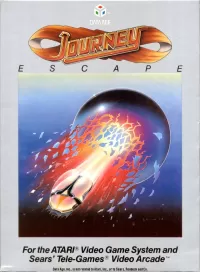Capa de Journey Escape