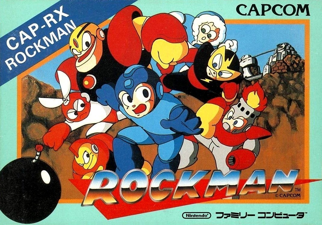 Capa do jogo Mega Man