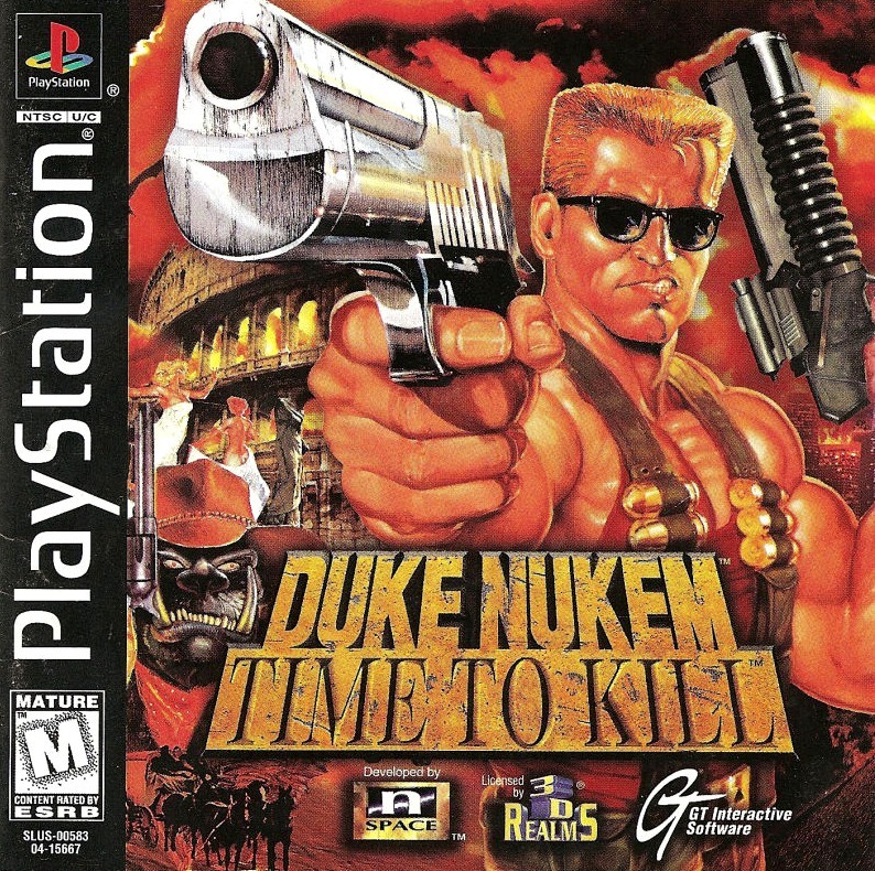 Capa do jogo Duke Nukem: Time to Kill