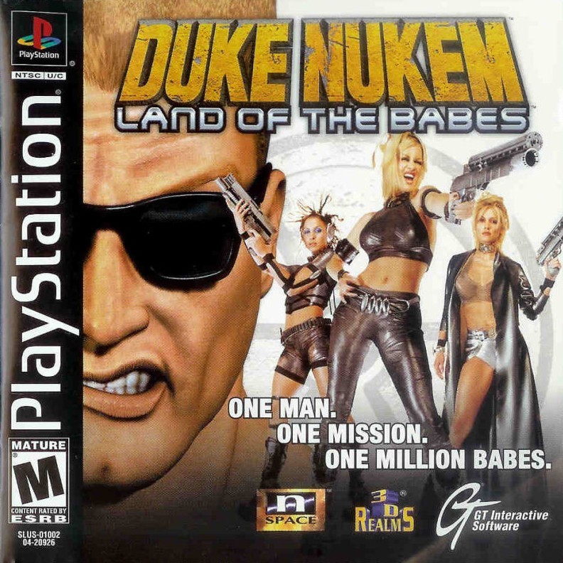 Capa do jogo Duke Nukem: Land of the Babes