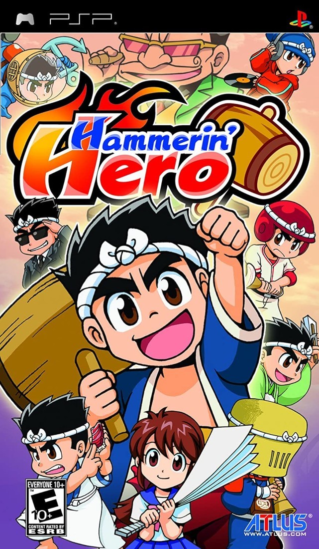 Capa do jogo Hammerin Hero