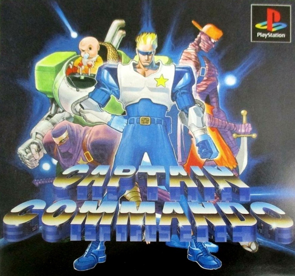 Capa do jogo Captain Commando