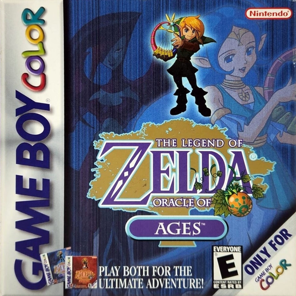 Capa do jogo The Legend of Zelda: Oracle of Ages
