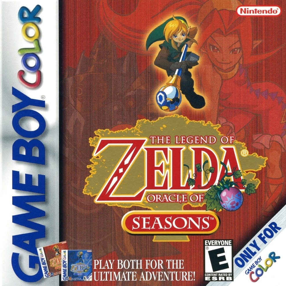 Capa do jogo The Legend of Zelda: Oracle of Seasons