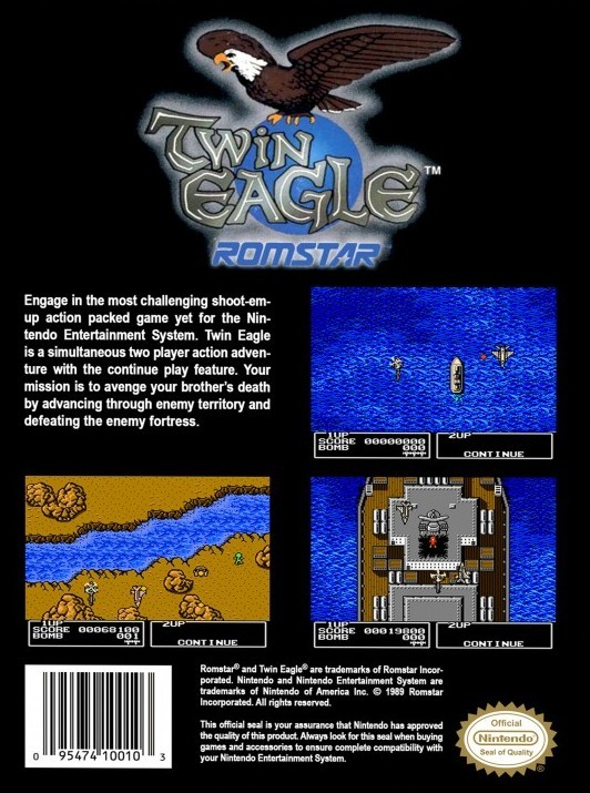Capa do jogo Twin Eagle