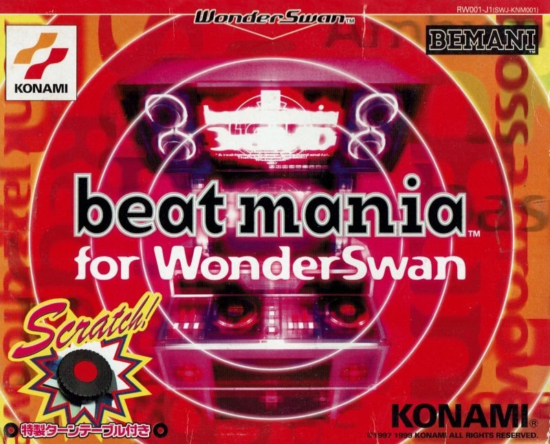 Capa do jogo beatmania for WonderSwan