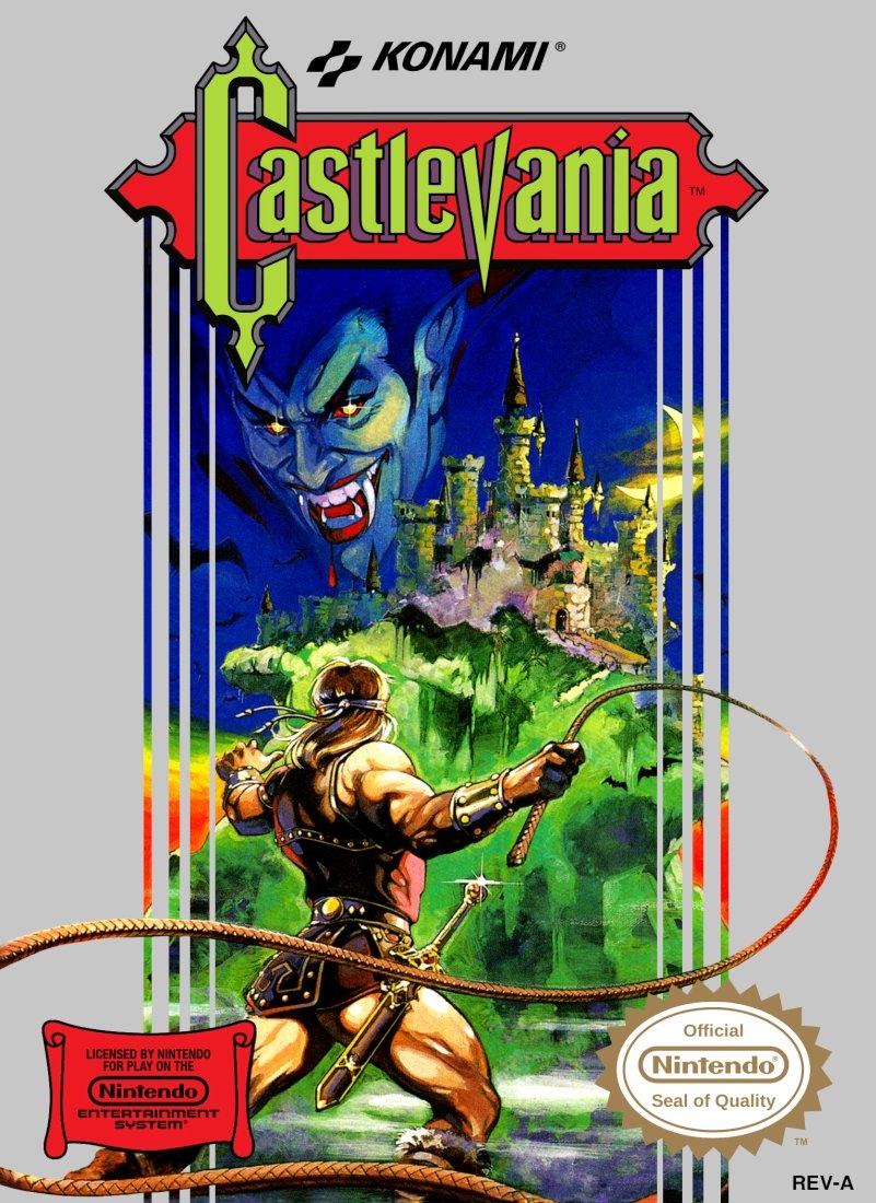 Capa do jogo Castlevania