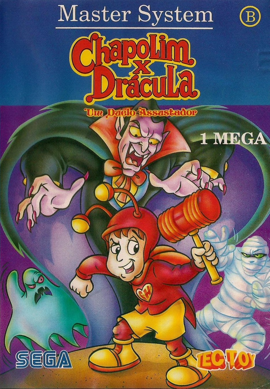 Capa do jogo Chapolim X Drácula: Um Duelo Assustador