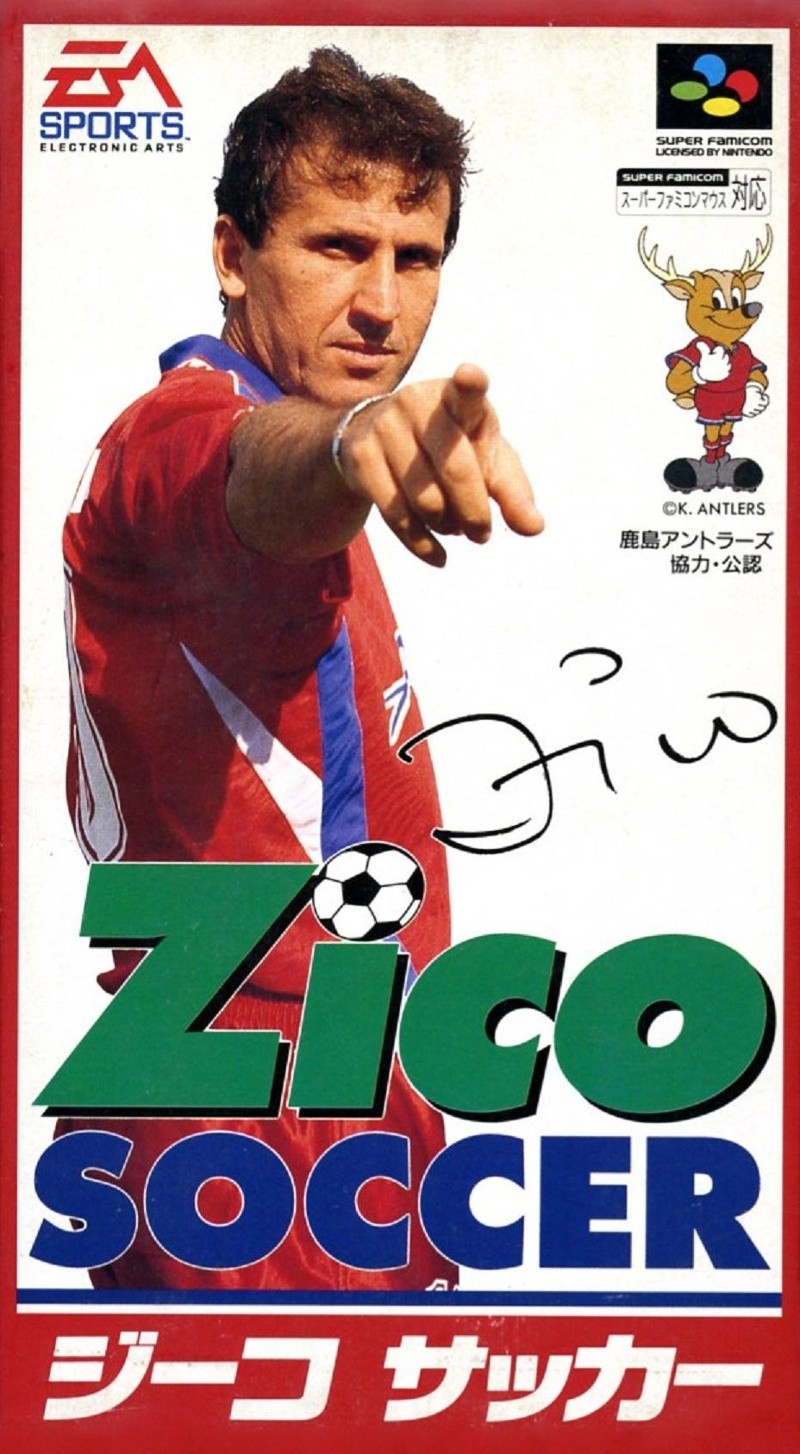 Capa do jogo Zico Soccer