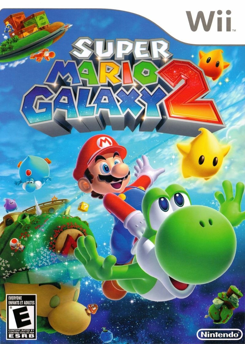 Capa do jogo Super Mario Galaxy 2