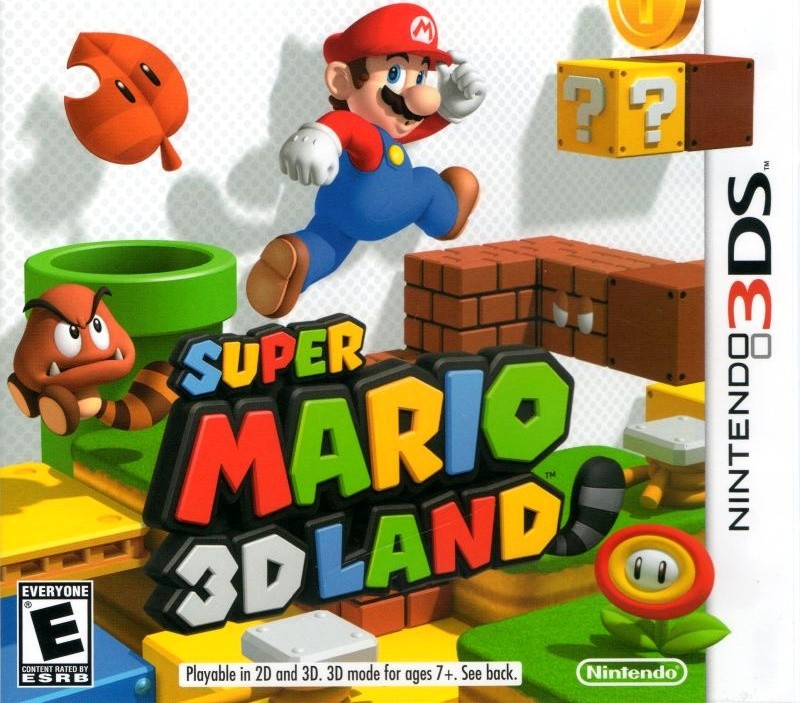 Capa do jogo Super Mario 3D Land