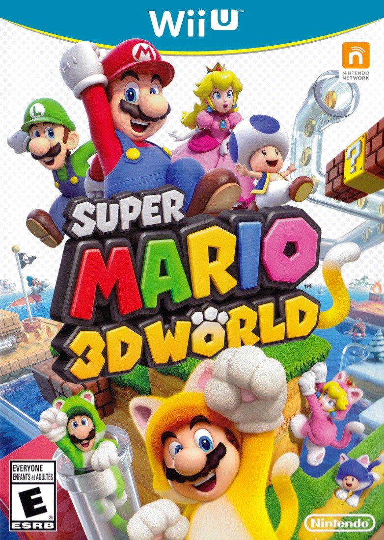 Capa do jogo Super Mario 3D World