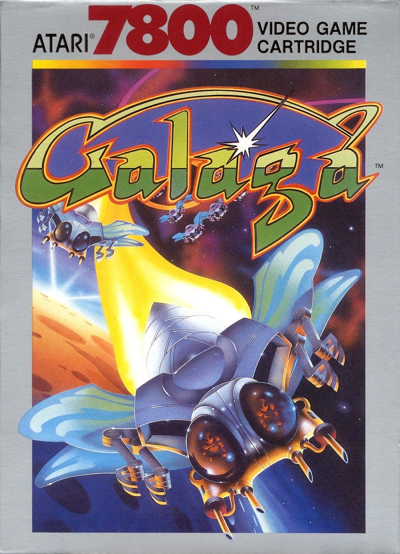 Capa do jogo Galaga