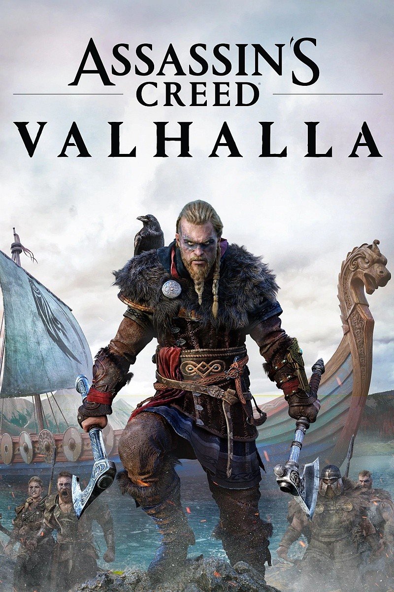 Capa do jogo Assassins Creed Valhalla