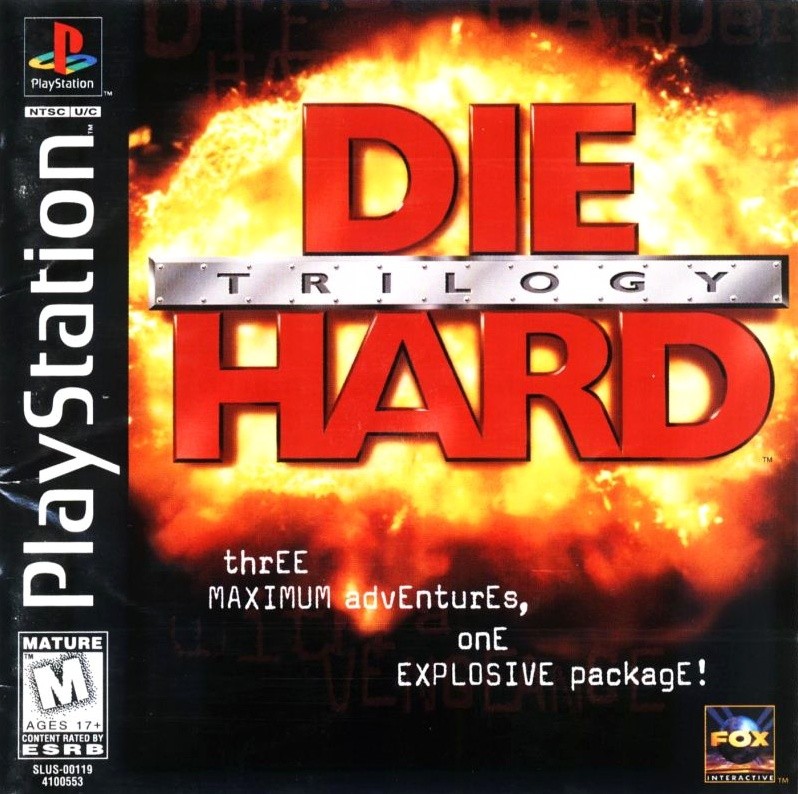 Capa do jogo Die Hard Trilogy