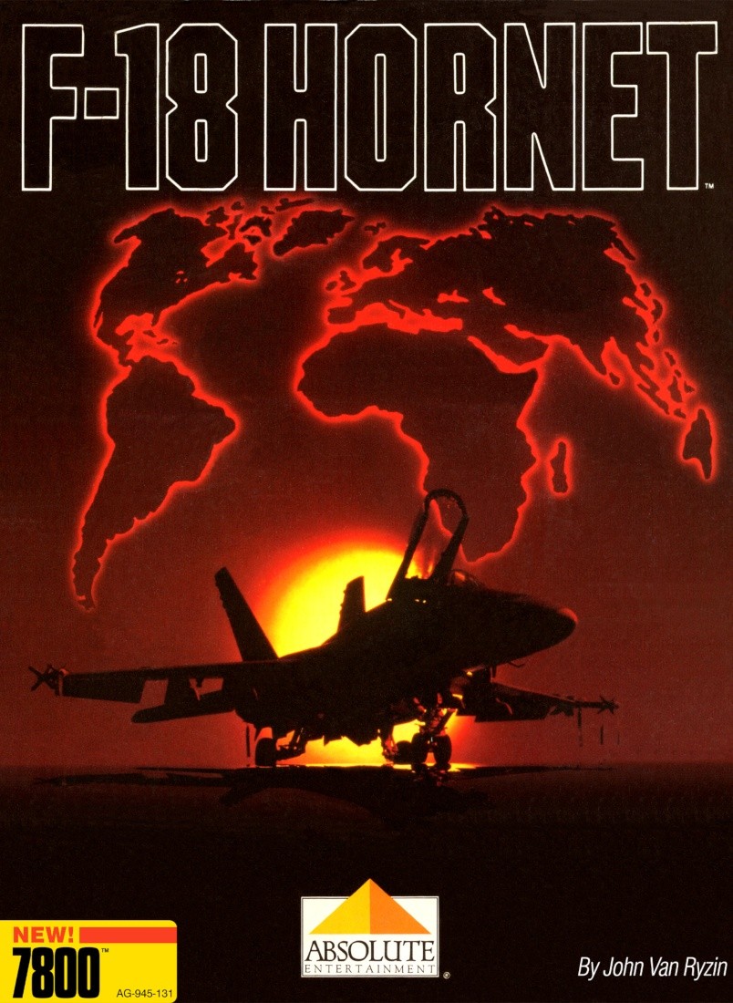 Capa do jogo F-18 Hornet