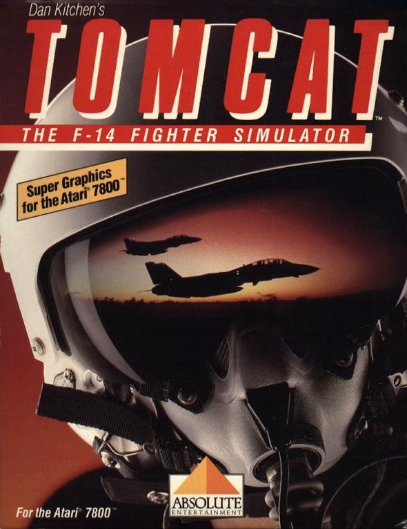 Capa do jogo Dan Kitchens Tomcat: The F-14 Fighter Simulator