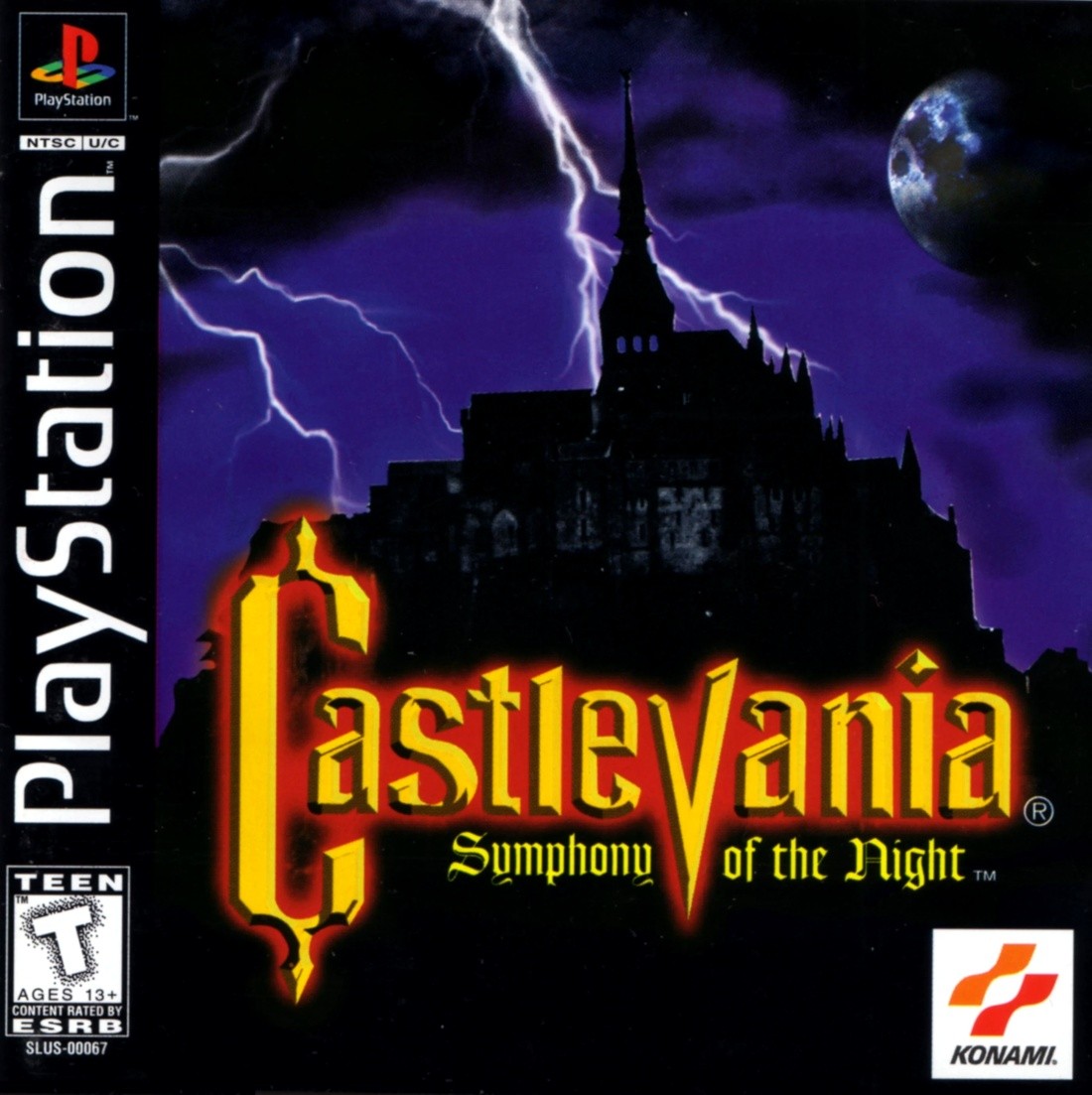 Capa do jogo Castlevania: Symphony of the Night