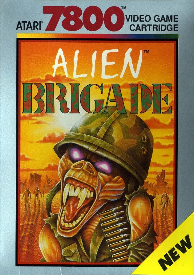Capa do jogo Alien Brigade