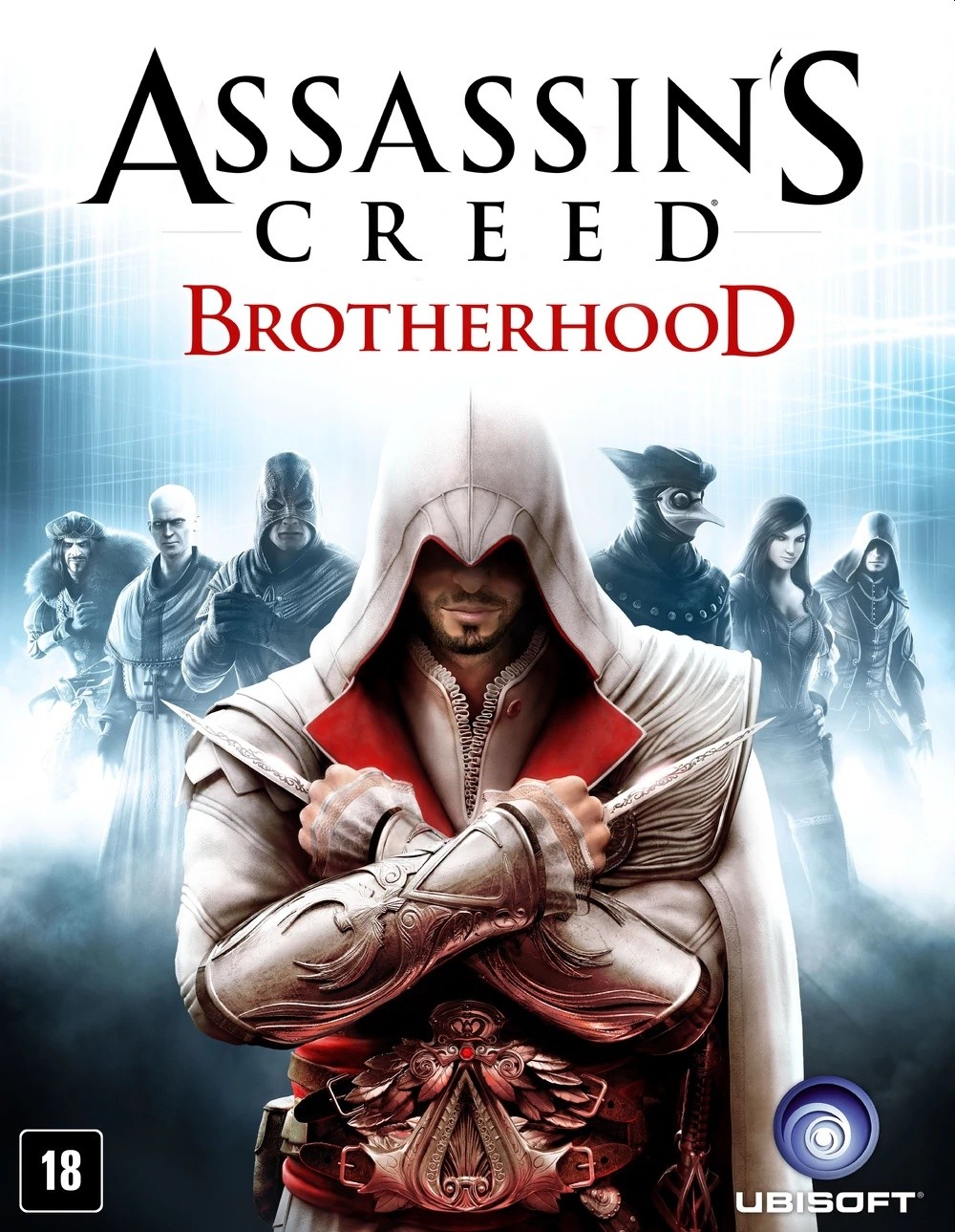 Capa do jogo Assassins Creed: Brotherhood