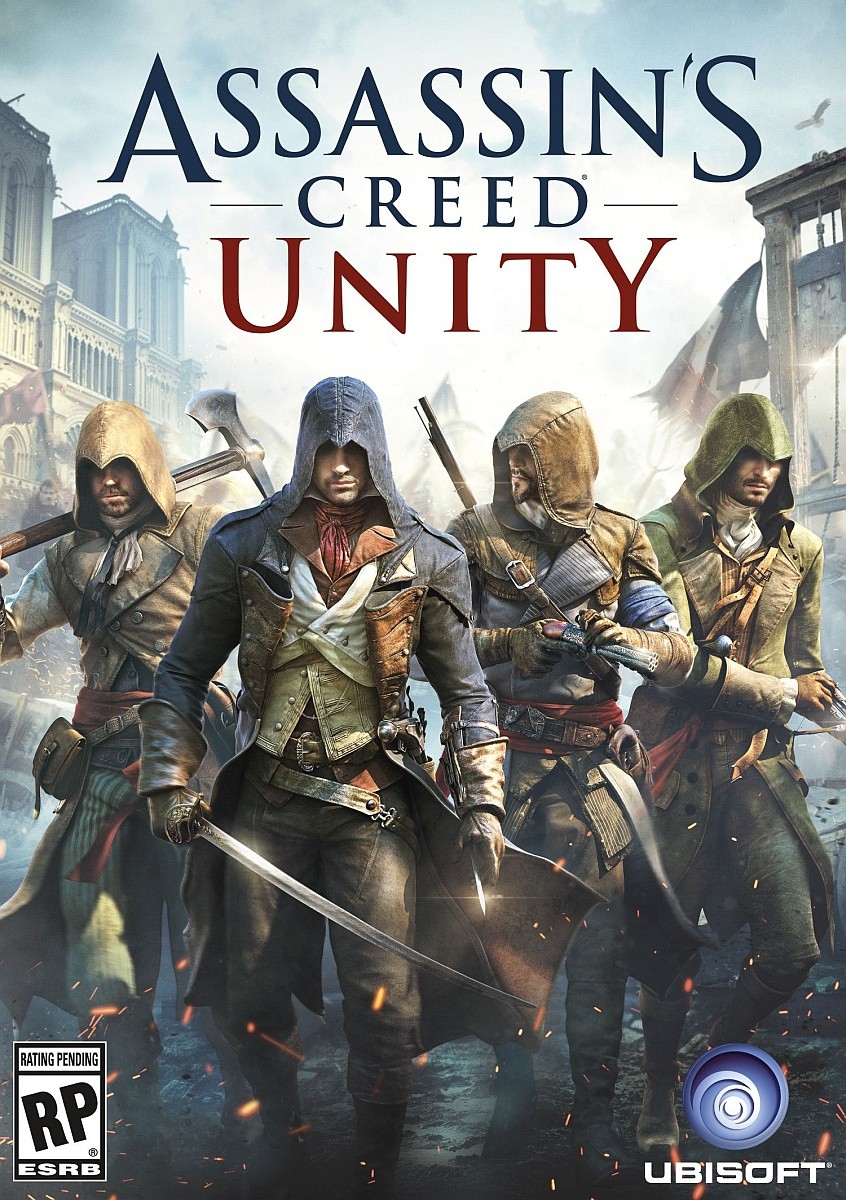 Capa do jogo Assassins Creed Unity