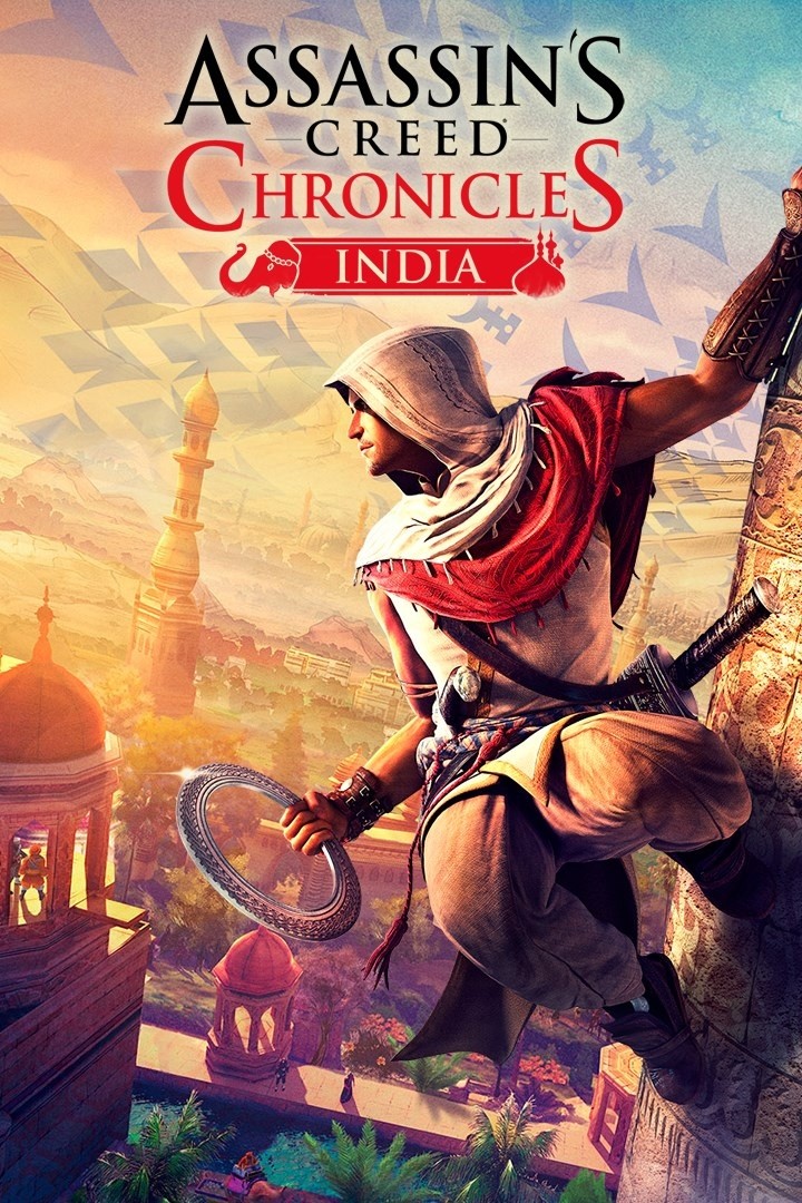 Capa do jogo Assassins Creed Chronicles: India