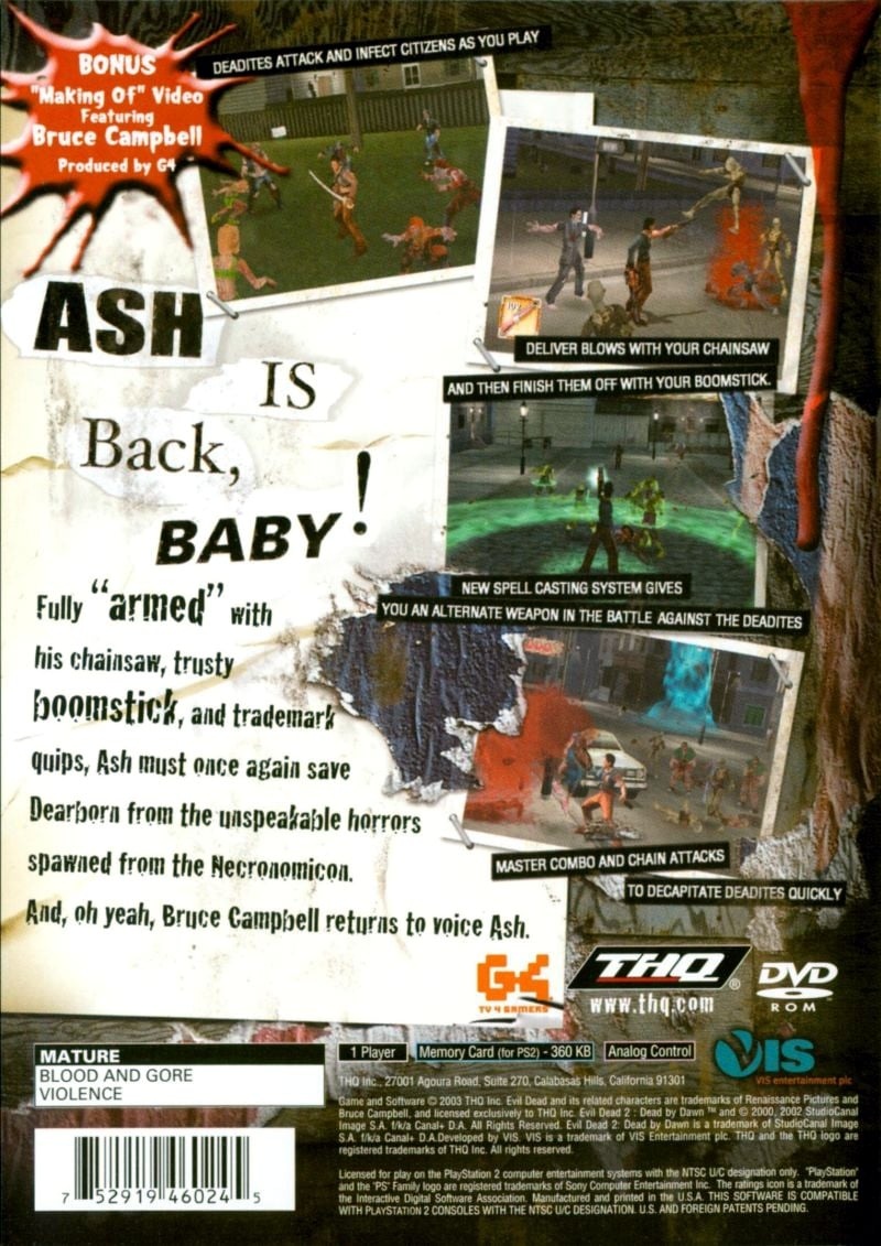 Capa do jogo Evil Dead: A Fistful of Boomstick