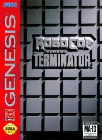 Capa de RoboCop versus The Terminator