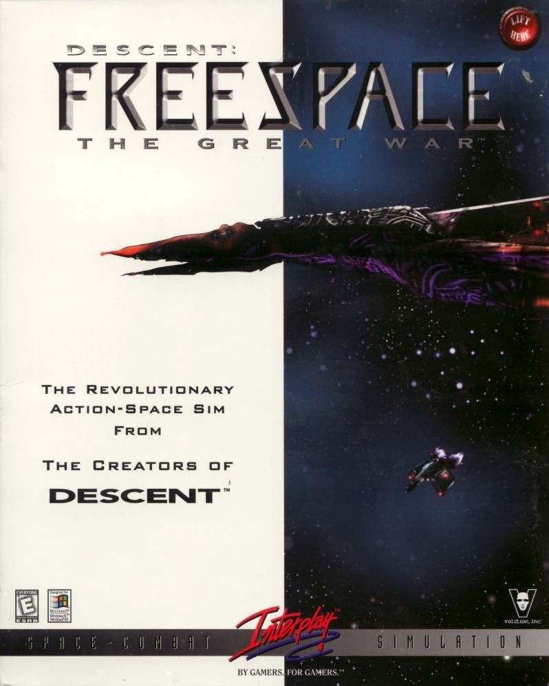 Capa do jogo Descent: Freespace - The Great War