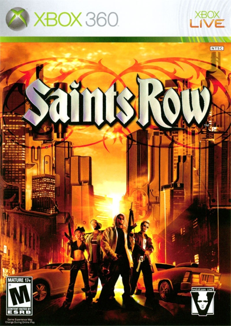 Capa do jogo Saints Row