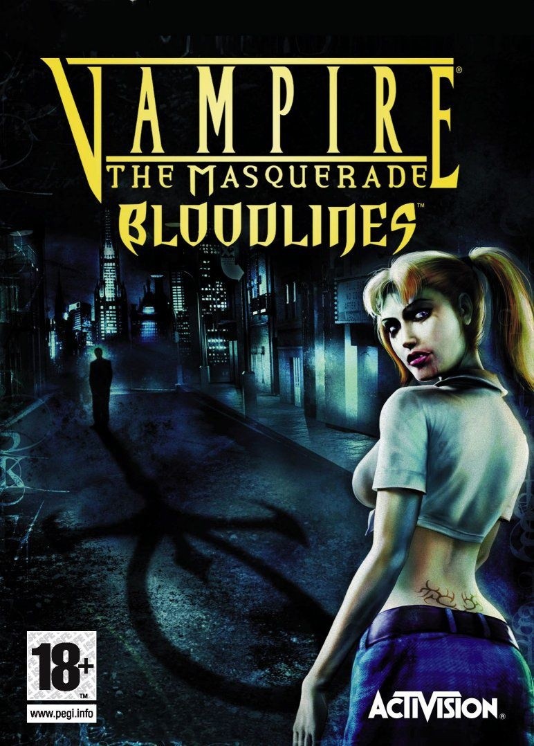 Capa do jogo Vampire: The Masquerade - Bloodlines