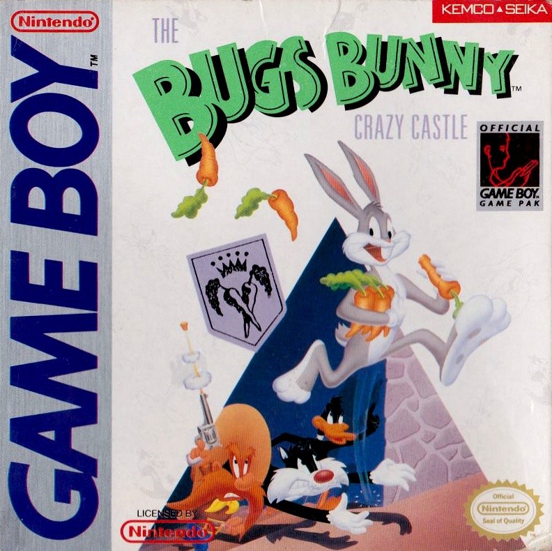 Capa do jogo The Bugs Bunny Crazy Castle