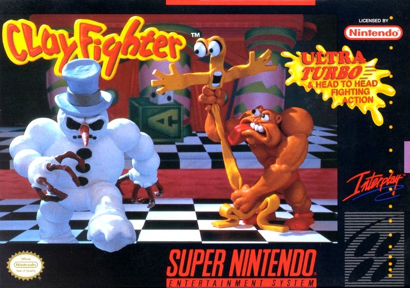 Capa do jogo Clay Fighter
