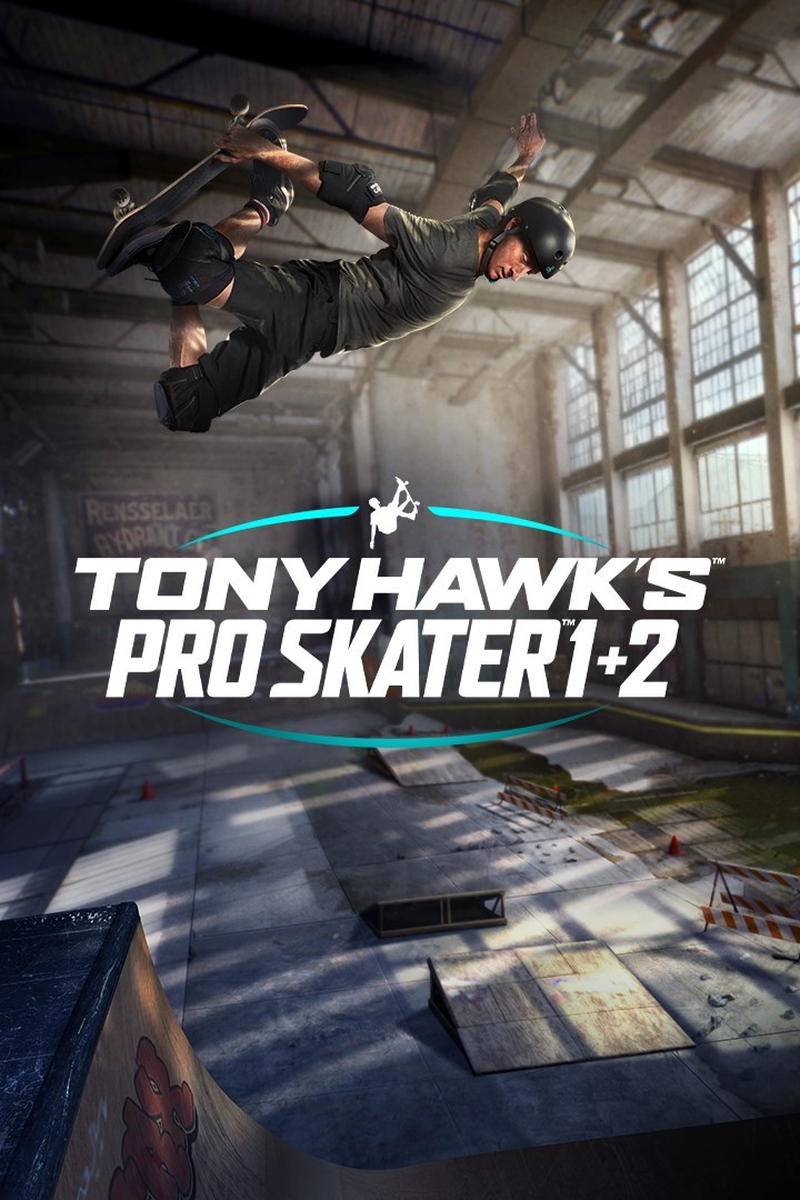 Capa do jogo Tony Hawks Pro Skater 1 + 2