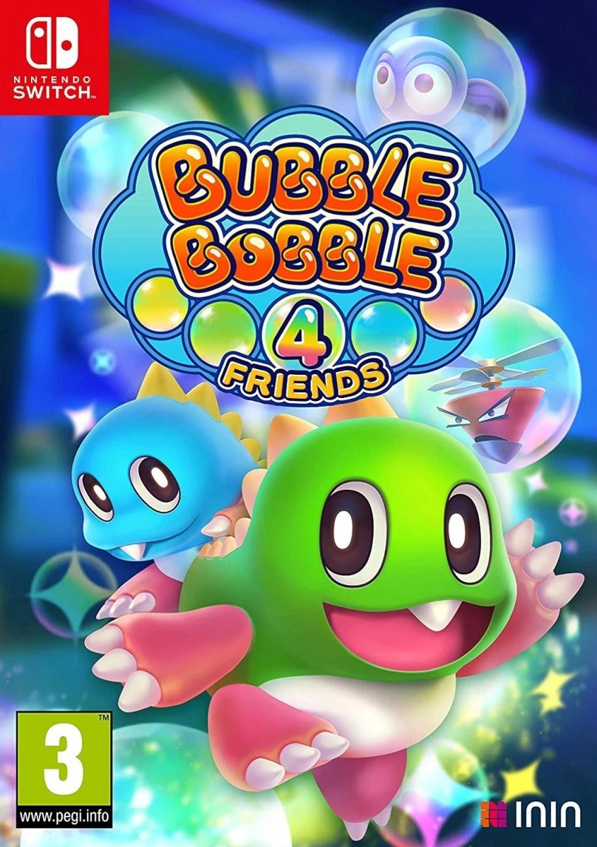 Capa do jogo Bubble Bobble 4 Friends