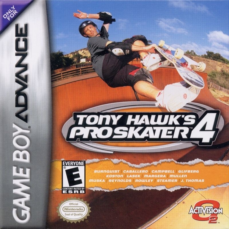 Capa do jogo Tony Hawks Pro Skater 4