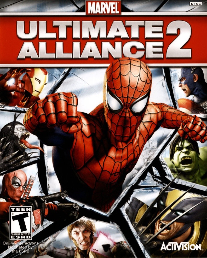 Capa do jogo Marvel Ultimate Alliance 2