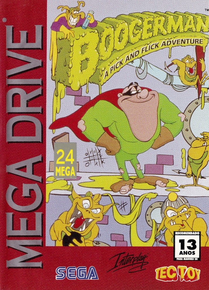 Capa do jogo Boogerman: A Pick and Flick Adventure