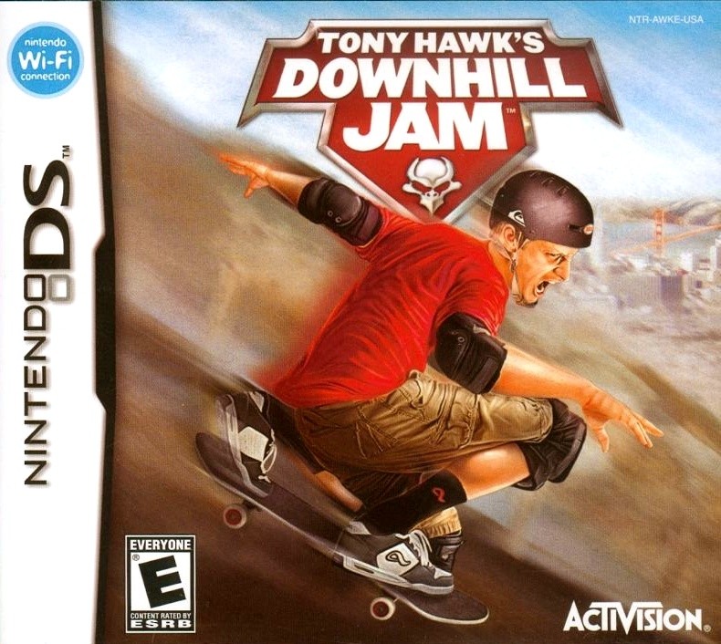 Capa do jogo Tony Hawks Downhill Jam
