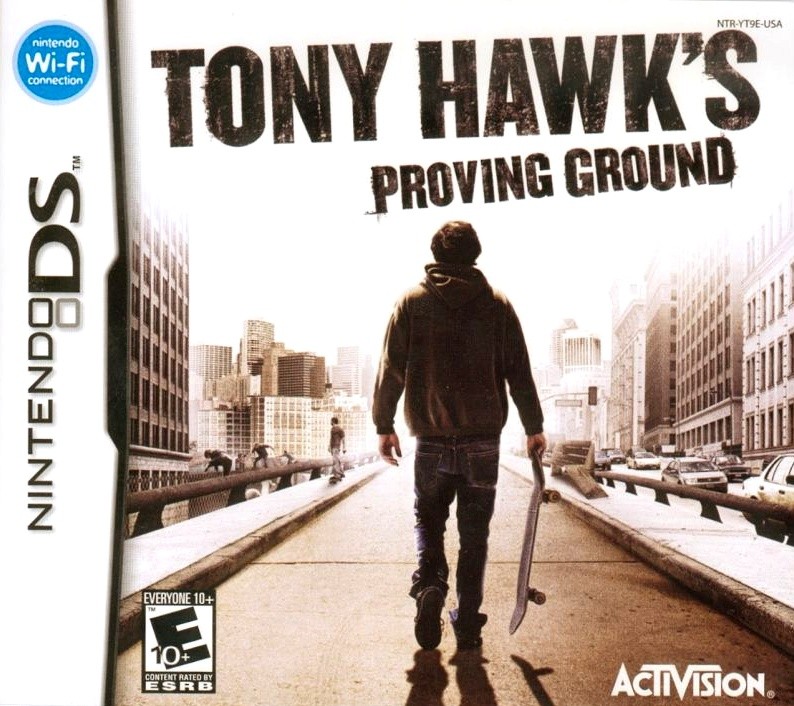 Capa do jogo Tony Hawks Proving Ground